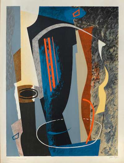 Abstract Composition - Signed Print by John Piper 1936 - MyArtBroker