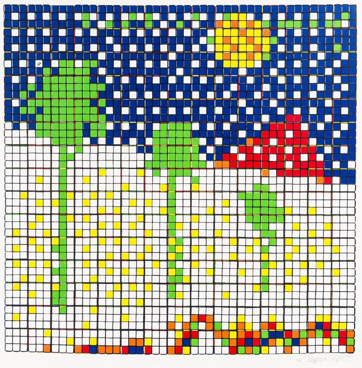 Rubikcubism by Invader Meaning, Analysis & Auction Results