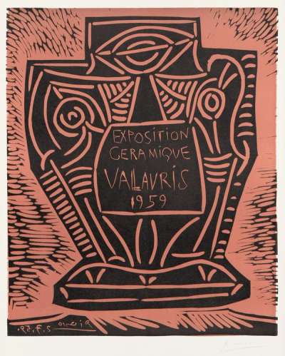 Exposition Ceramique Vallauris 1959 - Signed Print by Pablo Picasso 1959 - MyArtBroker