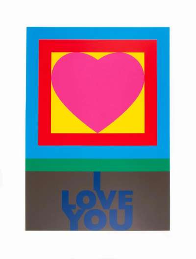 H Is For Heart - Signed Print by Peter Blake 1991 - MyArtBroker