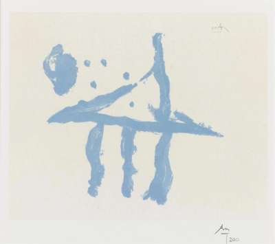 Summer Trident - Signed Print by Robert Motherwell 1990 - MyArtBroker