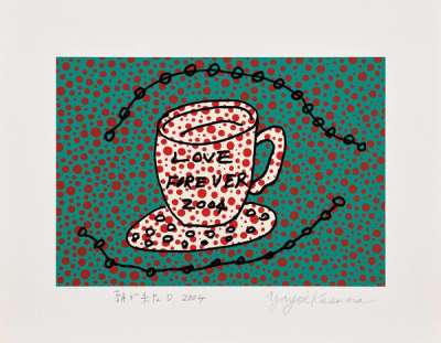 Morning Is Here D - Signed Print by Yayoi Kusama 2004 - MyArtBroker