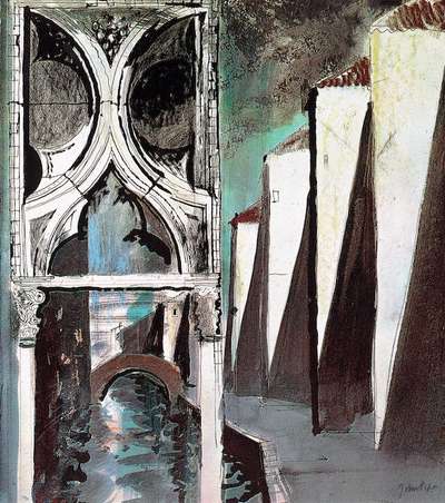 Death In Venice VIII - Signed Print by John Piper 1973 - MyArtBroker