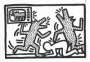 Keith Haring: Plate II, Untitled 1 - 6 - Signed Print