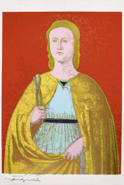 Saint Apollonia (TP) - Signed Print by Andy Warhol 1984 - MyArtBroker
