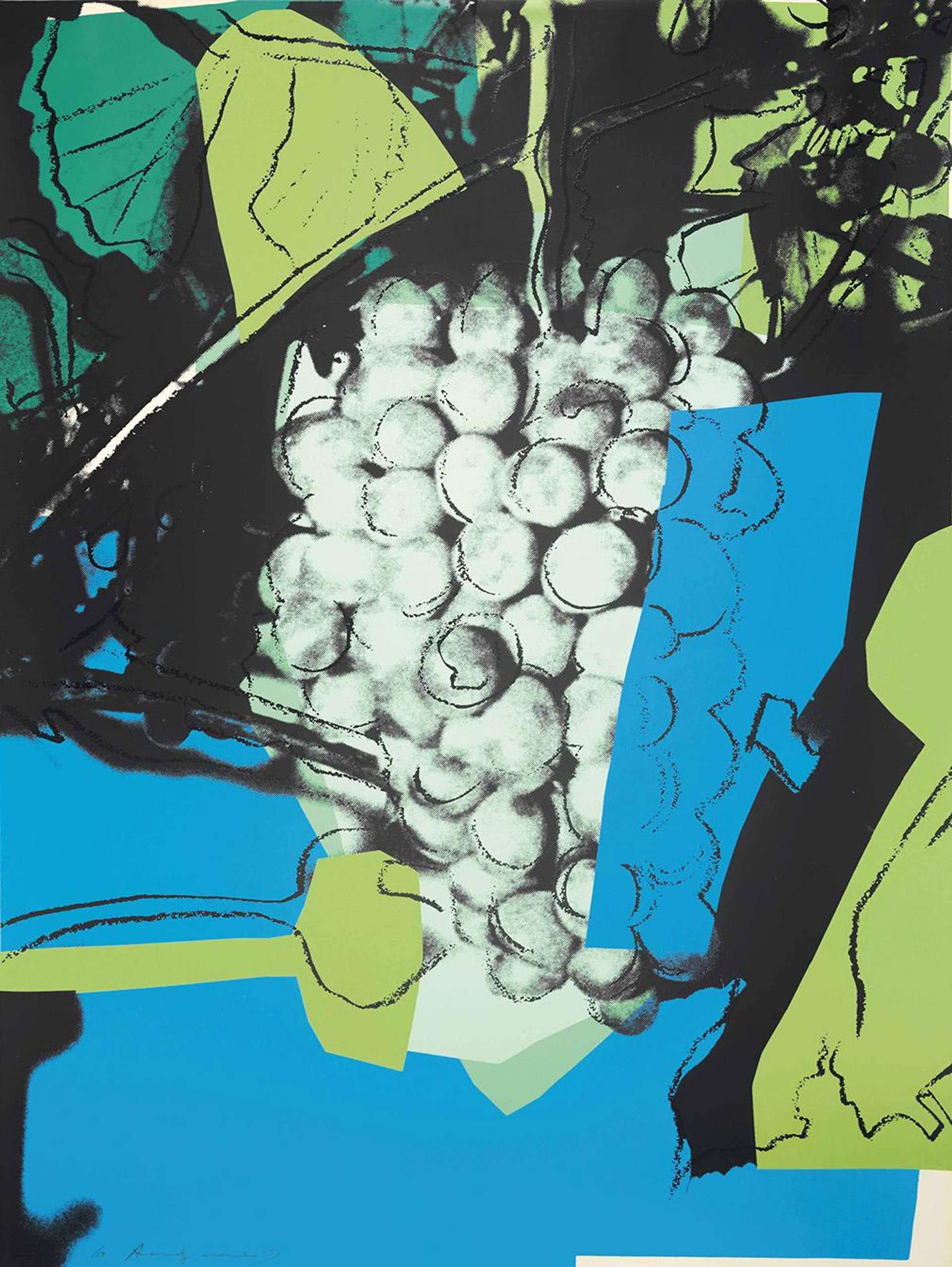 Grapes (F. & S. II.193) - Signed Print by Andy Warhol 1979 - MyArtBroker
