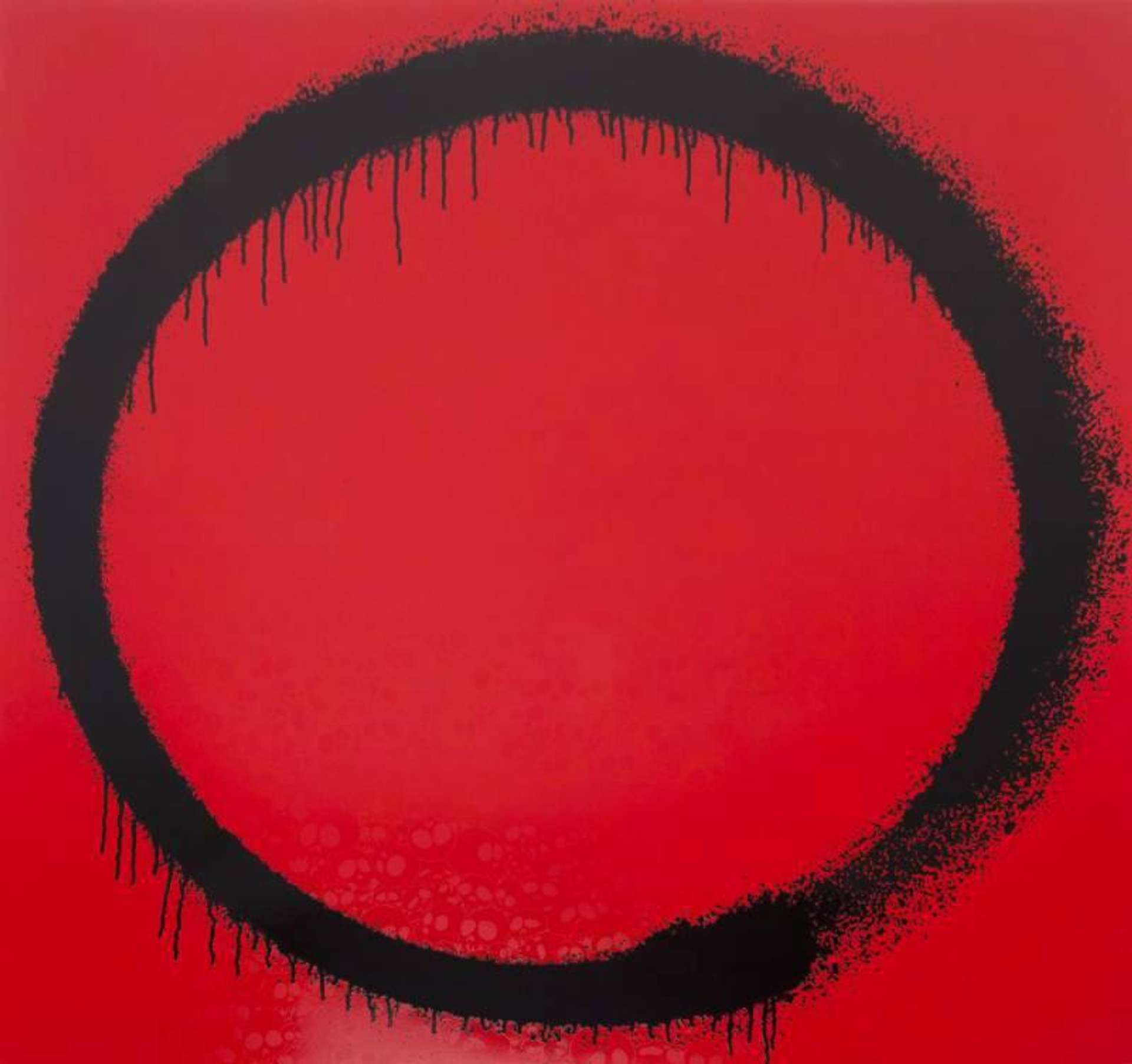 Takashi Murakami: Enso The Heart - Signed Print