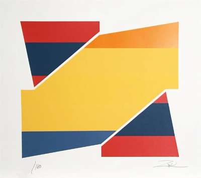 Rotation II - Signed Print by Larry Zox 1980 - MyArtBroker