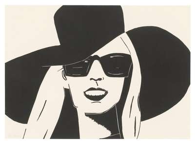 Black Hat (Nicole) - Signed Print by Alex Katz 2010 - MyArtBroker