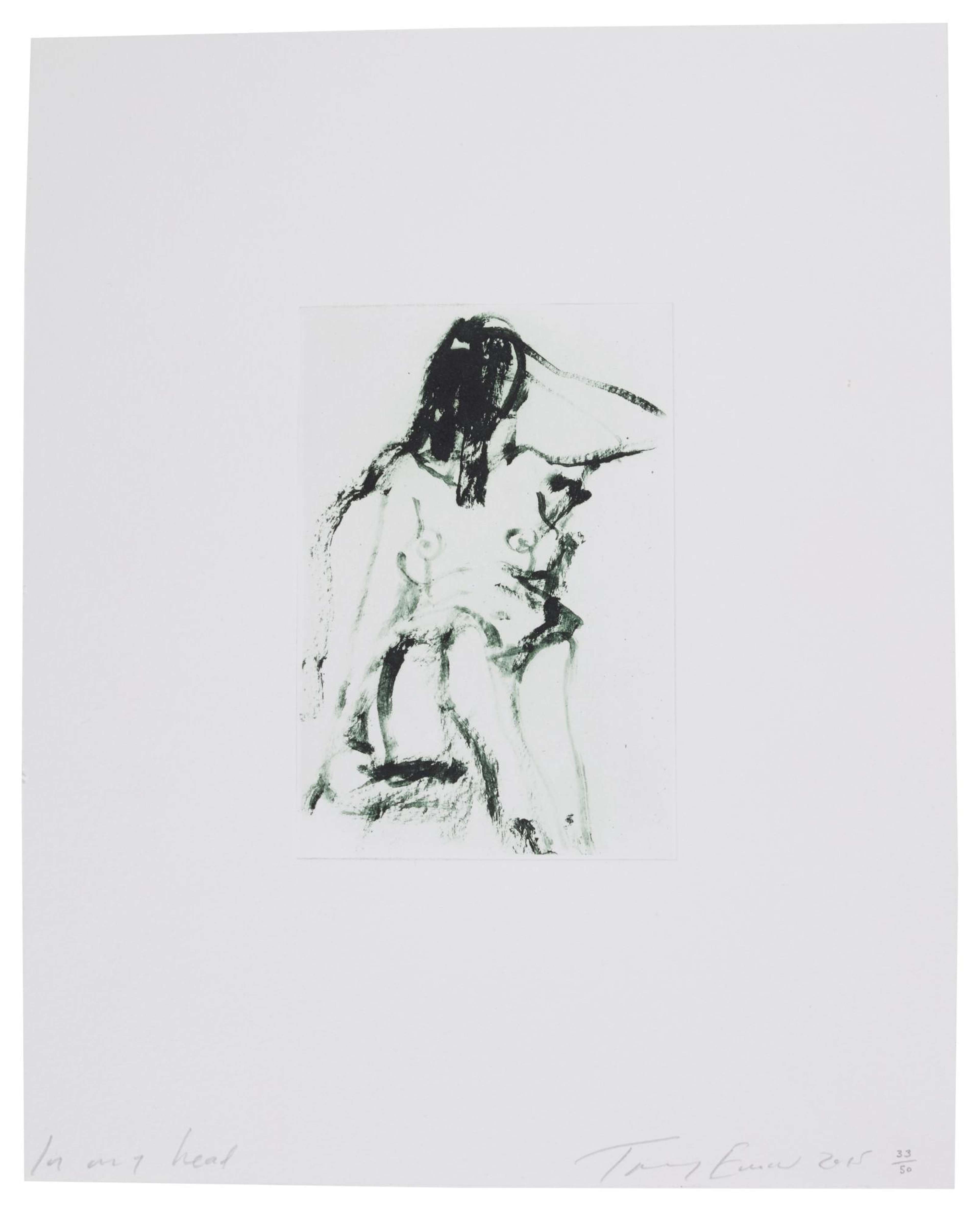 In My Head - Signed Print by Tracey Emin 2015 - MyArtBroker