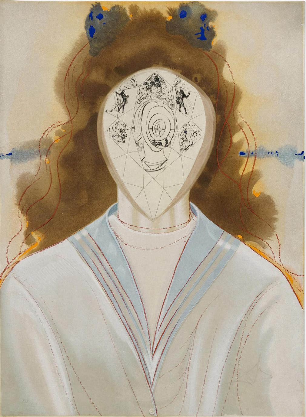 Salvador Dali L'Immortalité (Alchimie Des Philosophes) (Signed
