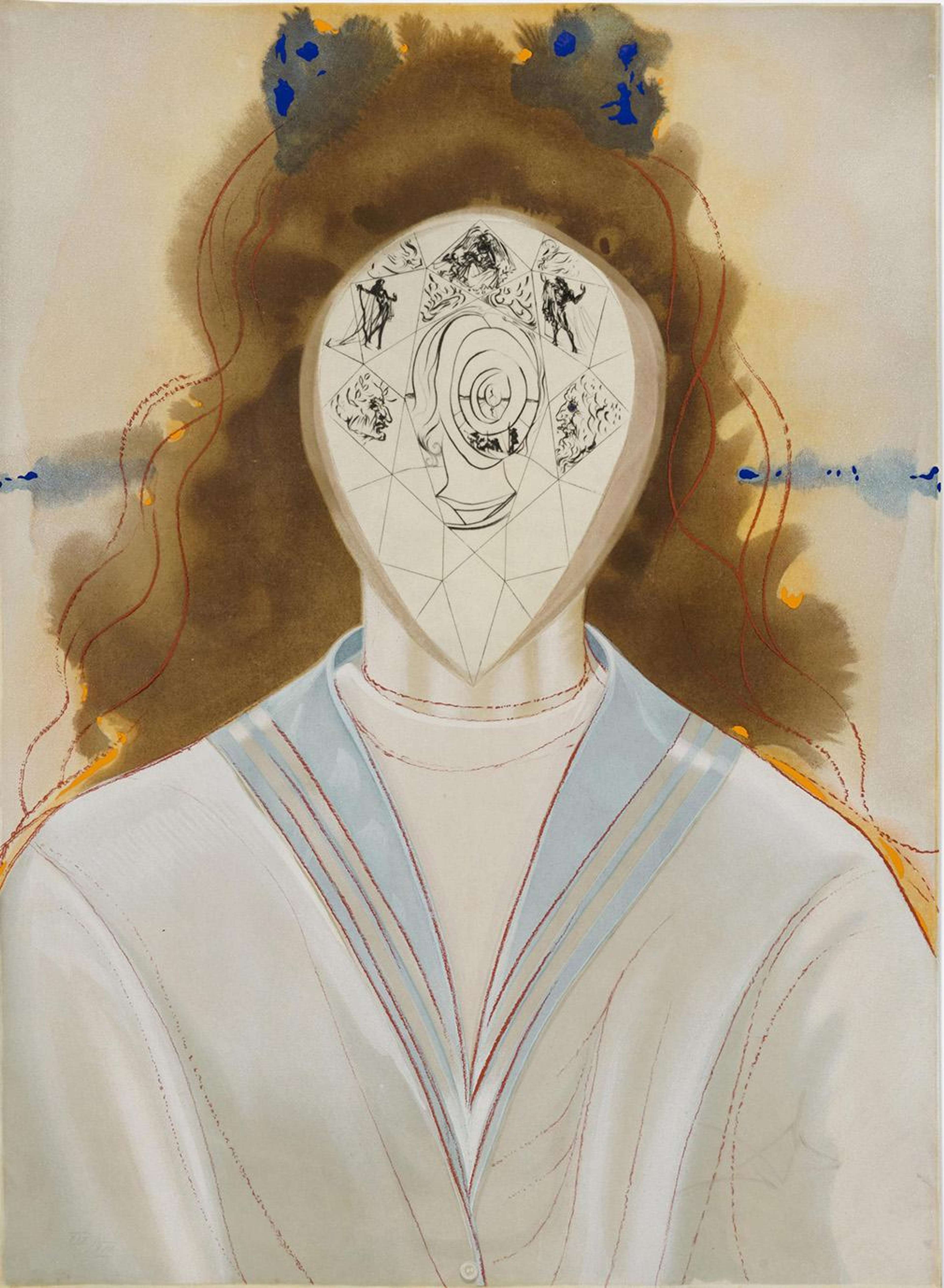 L'Immortalité (Alchimie Des Philosophes) - Signed Print by Salvador Dali 1975 - MyArtBroker