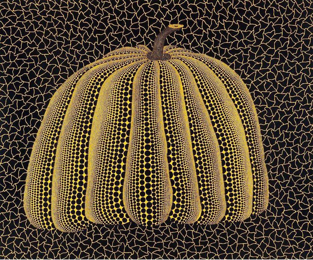 Yayoi Kusama Pumpkin (OG) , Kusama 156 (Signed Print) 1992