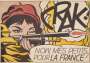 Roy Lichtenstein: Crak - Signed Print