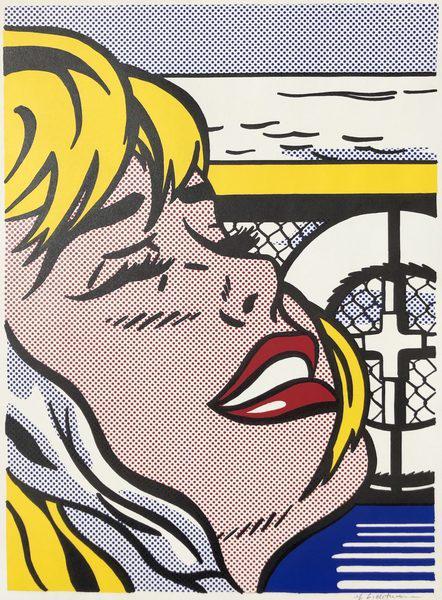 Roy Lichtenstein Signed - INTERIOR - store Certificate