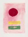 Adolph Gottlieb: Pink Ground - Signed Print