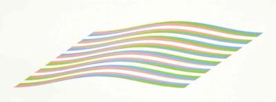 Untitled Wave - Signed Print by Bridget Riley 1975 - MyArtBroker