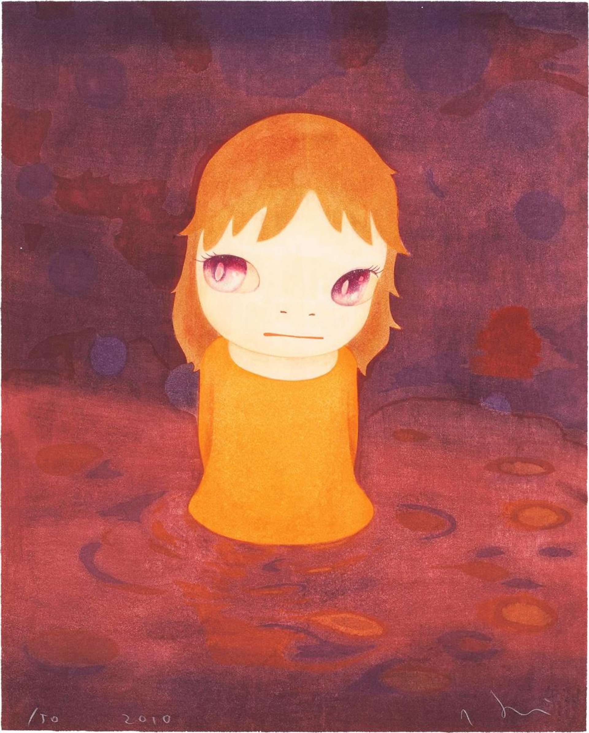 Yoshitomo Nara: After The Acid Rain (Night) - Signed Print