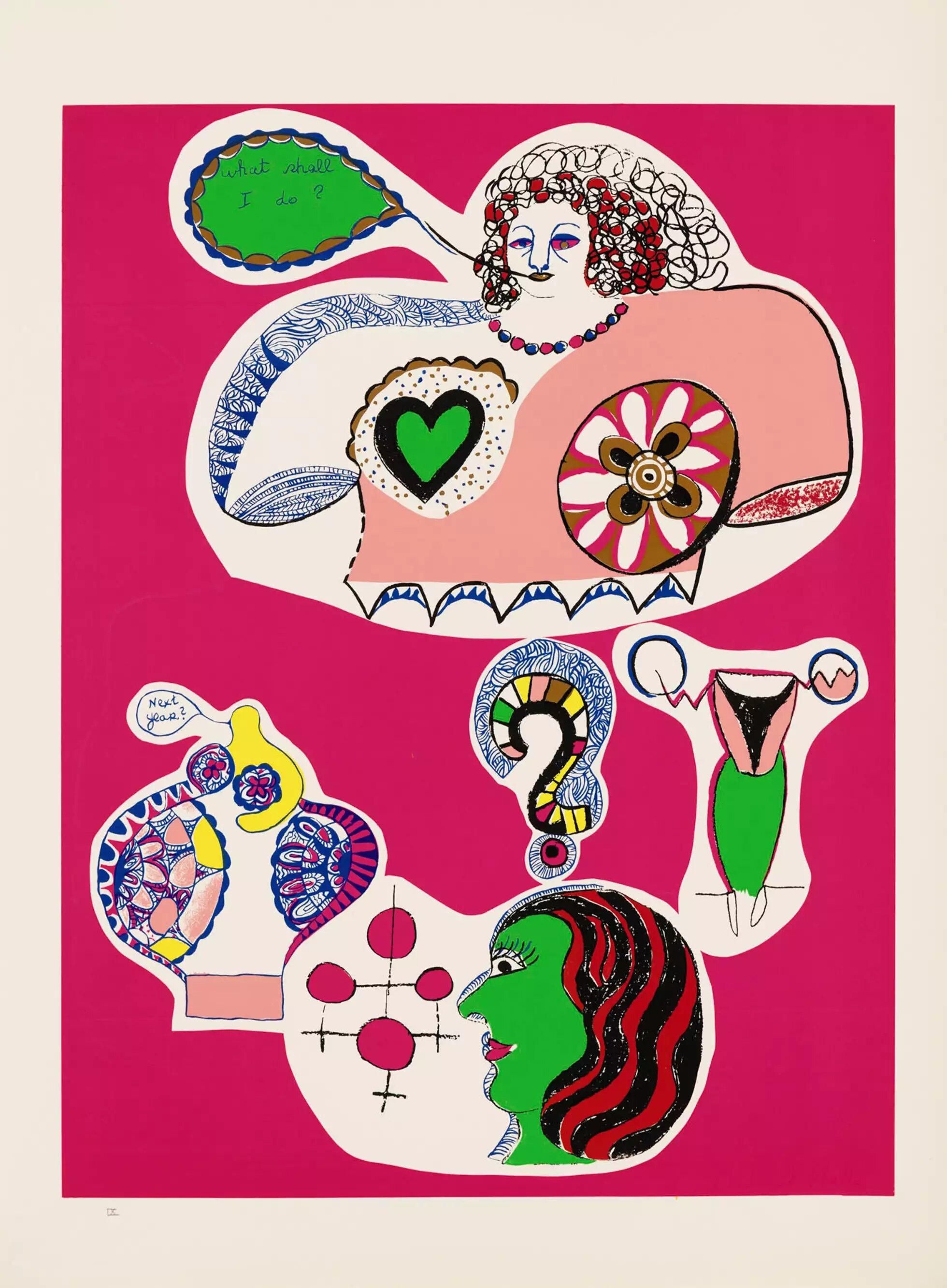 Niki de Saint Phalle Nana Power IX (Signed Print) 1970 | MyArtBroker