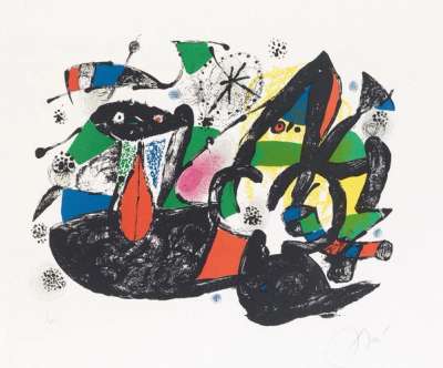 Joan Miró: Dorothea Tanning - Signed Print