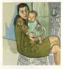 Alice Neel: Nancy And Olivia (Mother And Child) - Signed Print