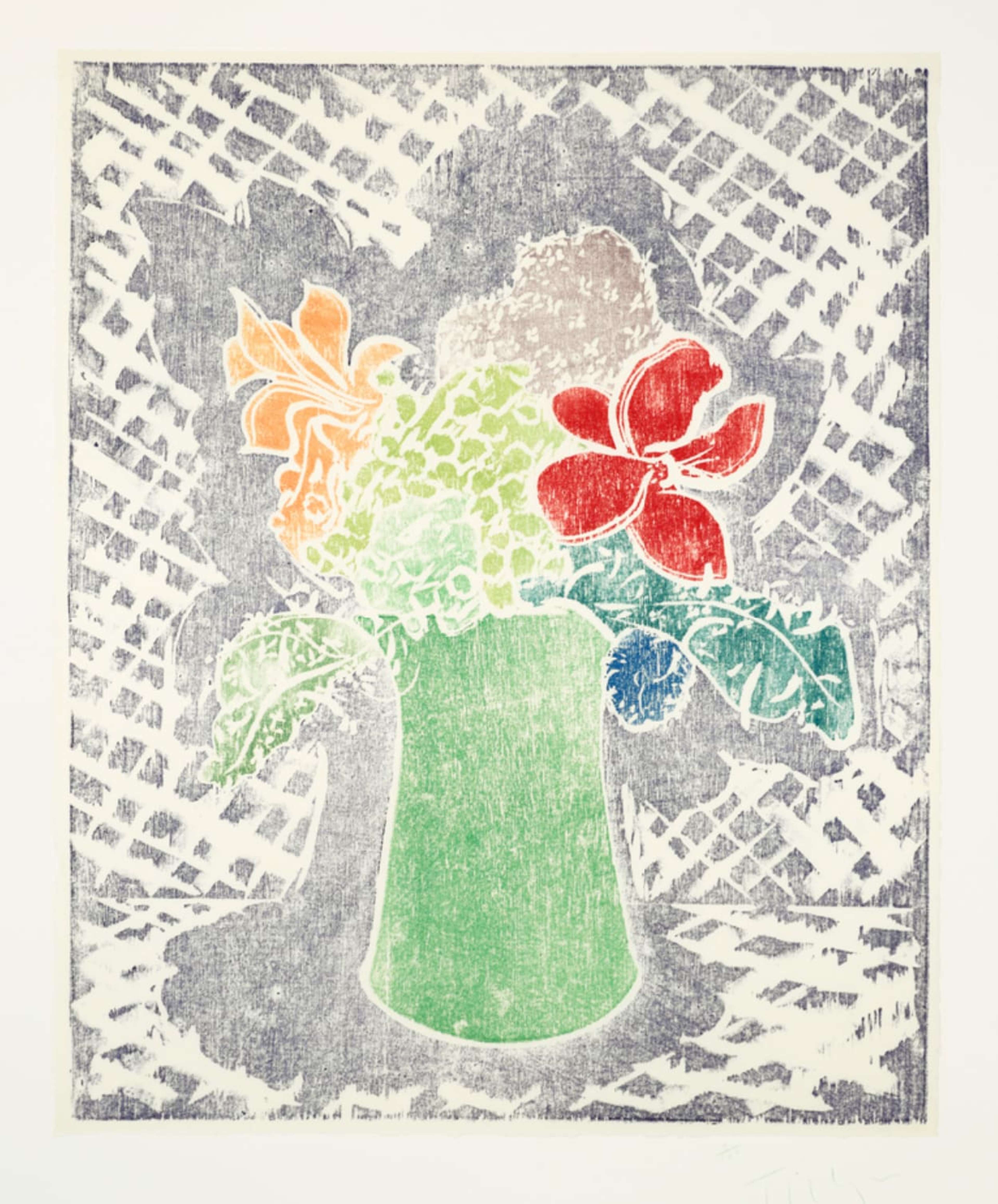 The Linthorpe Vase - Signed Print by William Tillyer 1981 - MyArtBroker