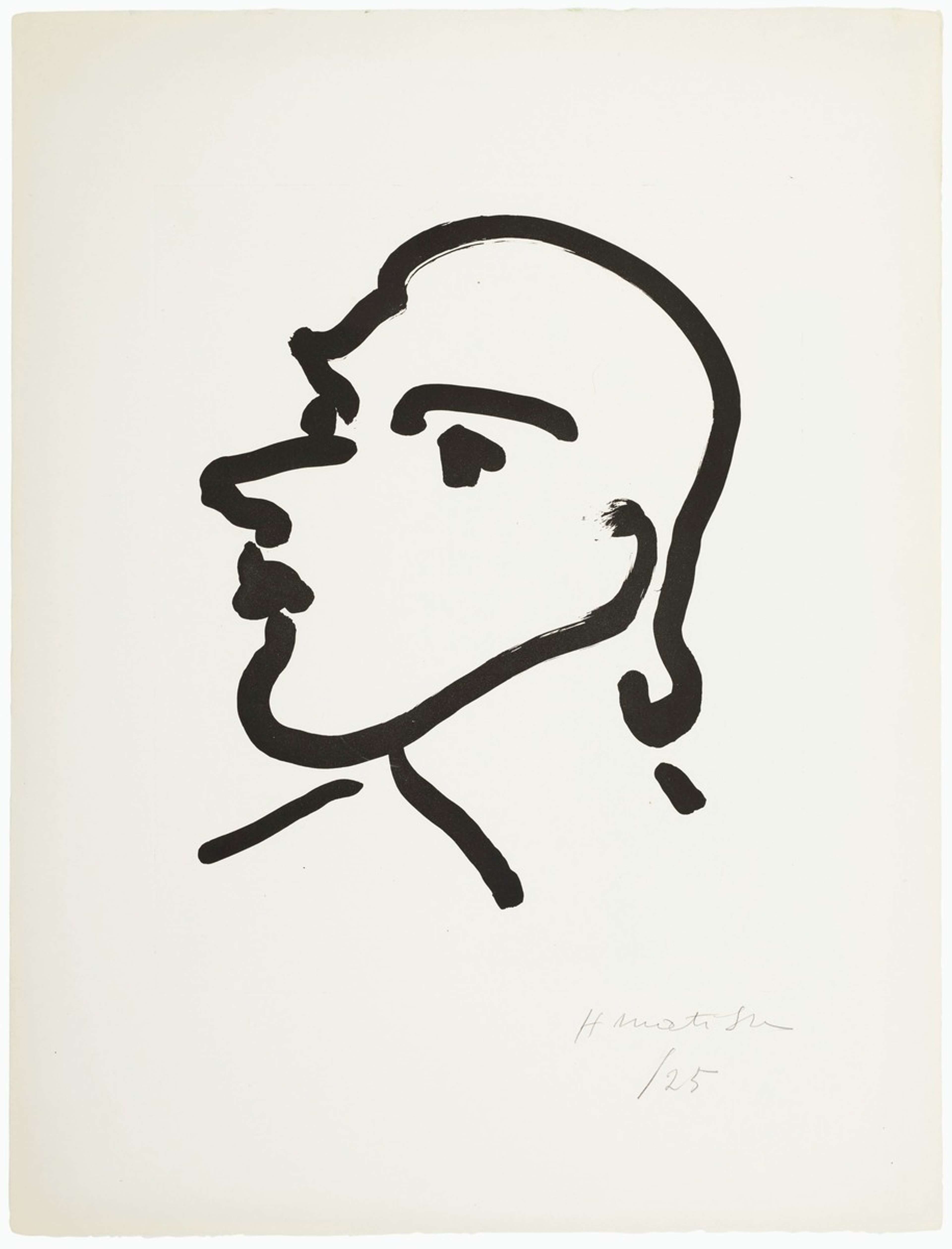 Nadia De Profil - undefined by Henri Matisse 1948 - MyArtBroker