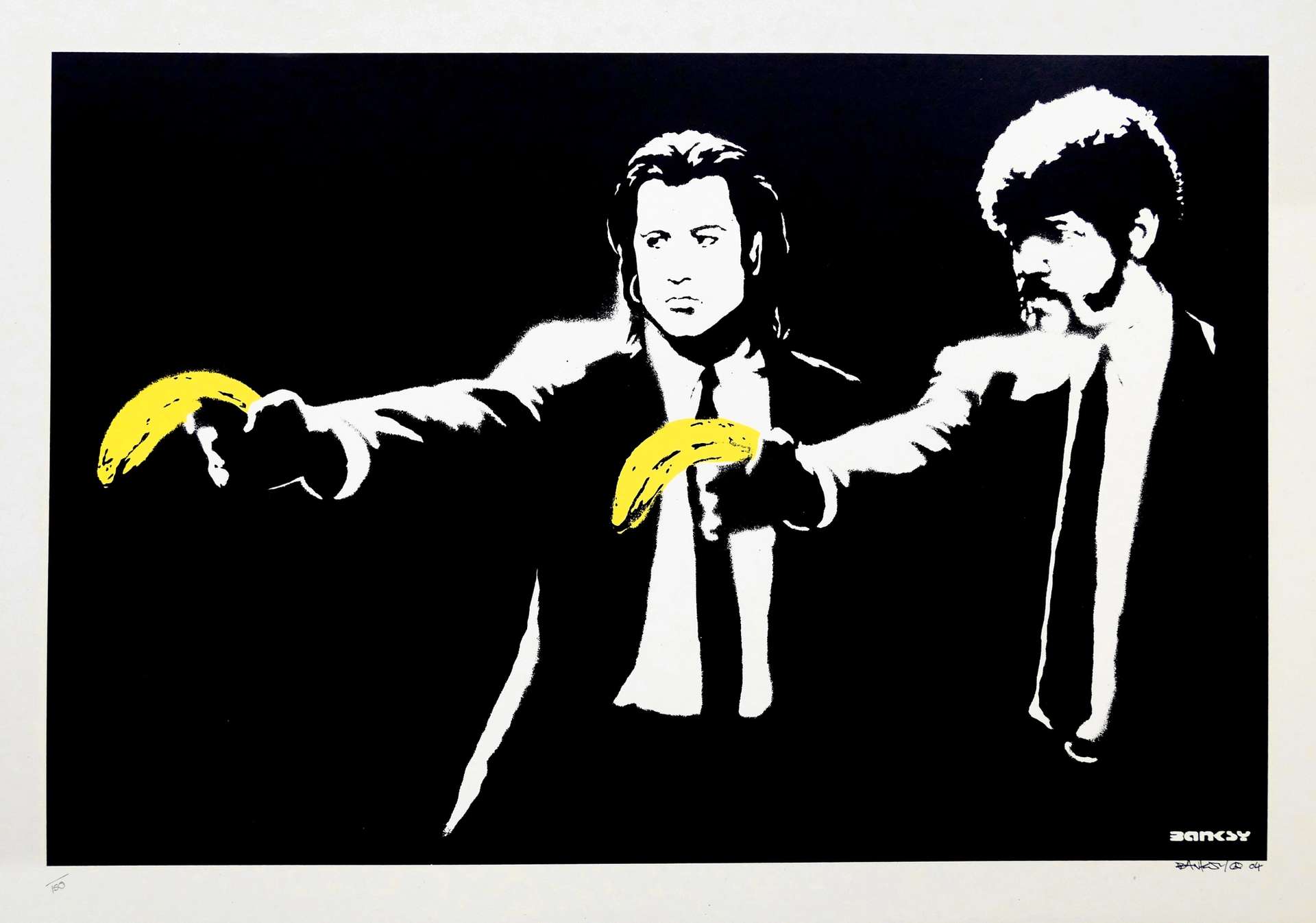 Pulp Fiction - Signed Print by Banksy 2004 - MyArtBroker