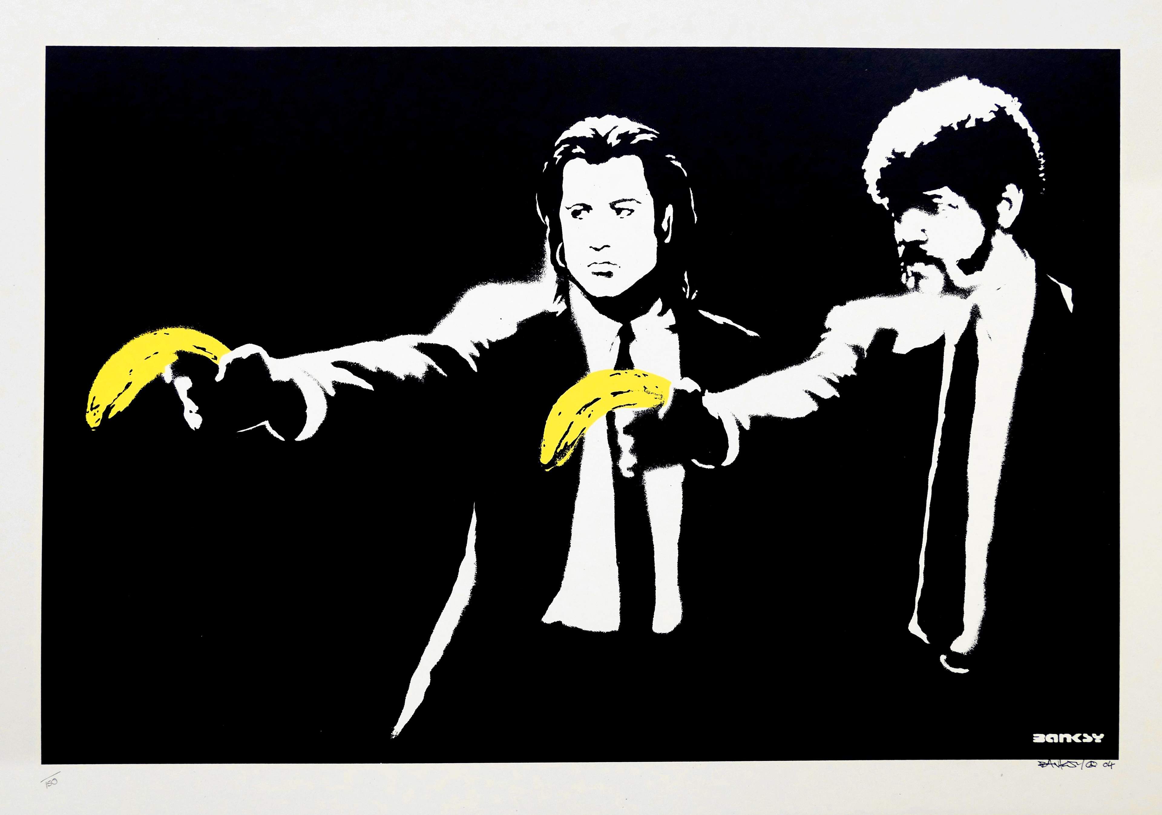 Pulp Fiction by Banksy - MyArtBroker