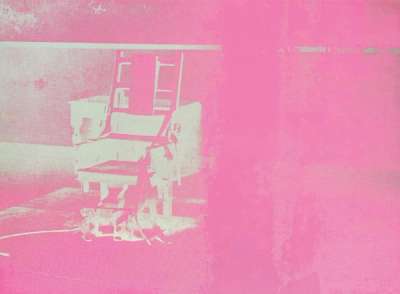 Electric Chair (F. & S. II.75) - Signed Print by Andy Warhol 1971 - MyArtBroker
