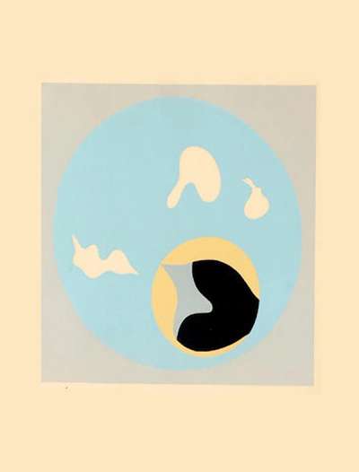 Le Soleil Recerclé 10 - Signed Print by Jean Arp 1966 - MyArtBroker