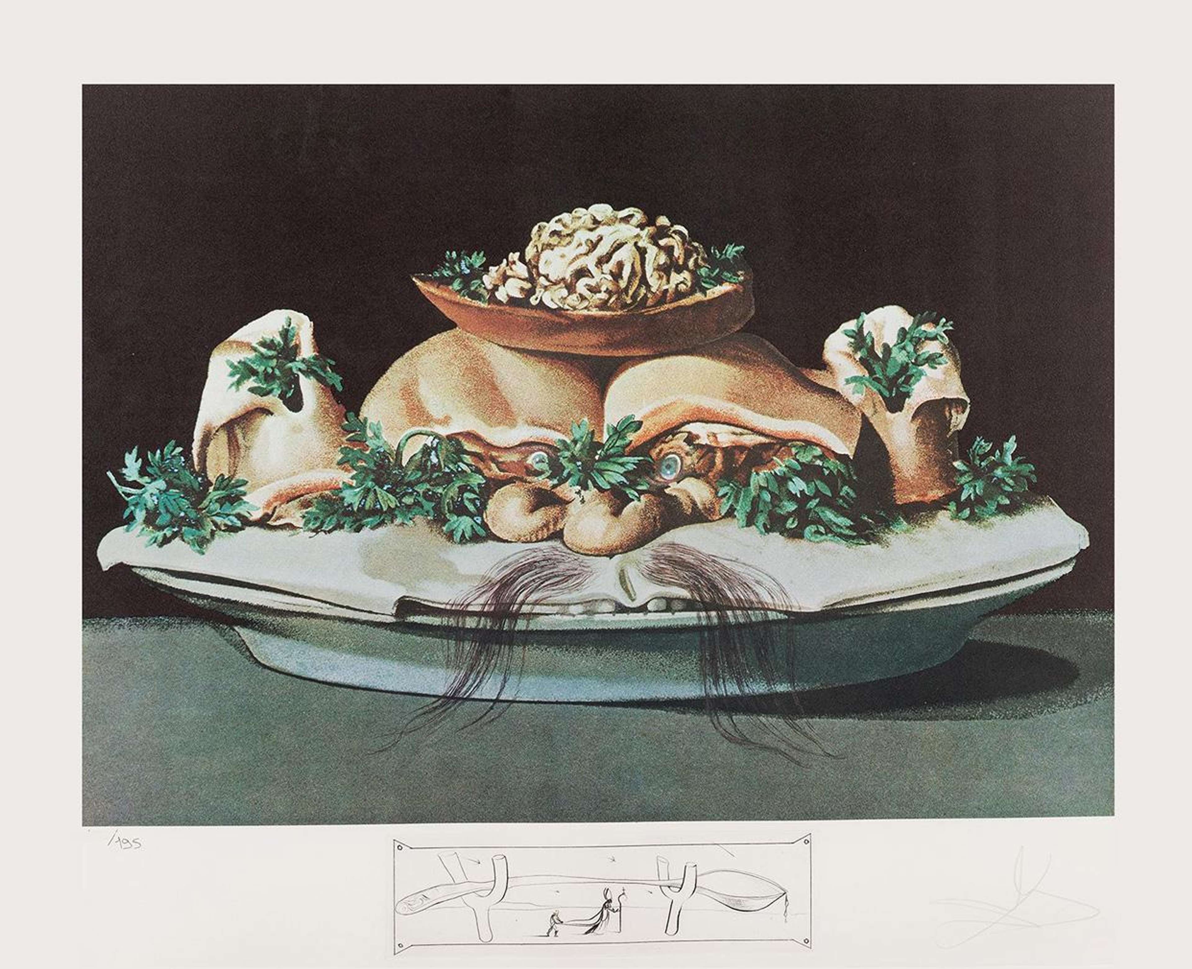 Les Supremes De Malaise - Signed Print by Salvador Dali 1977 - MyArtBroker