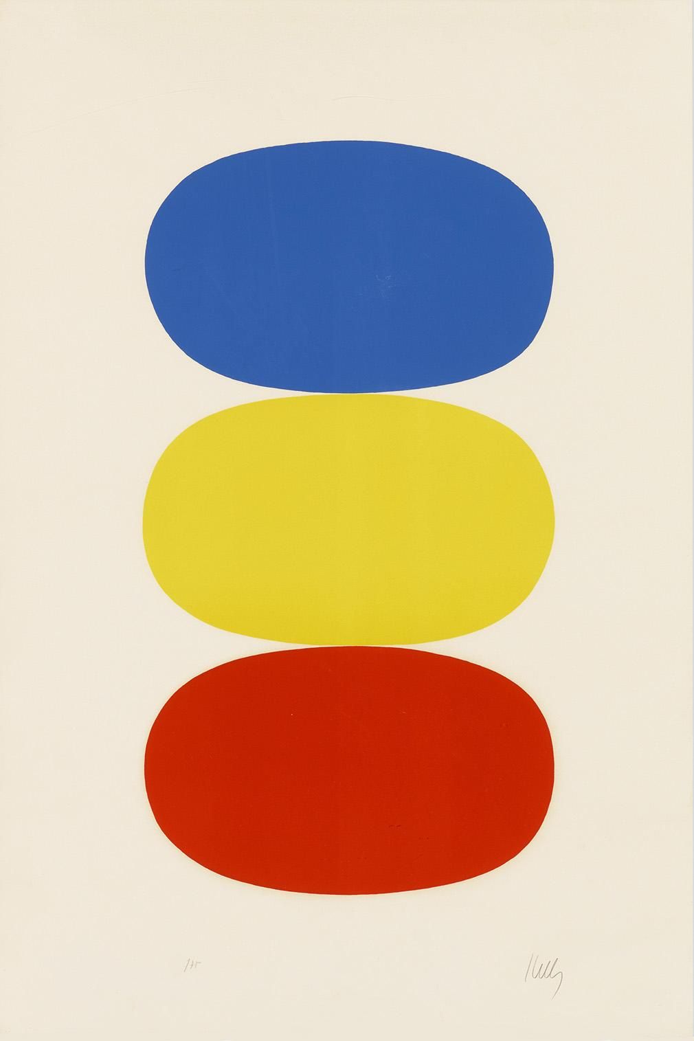 1962年 A. L. Copley 署名 抽象アート 1962年 A. L. Copley 署名 抽象アート - メルカリ