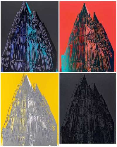 Cologne Cathedral (complete set) - Signed Print by Andy Warhol 1985 - MyArtBroker