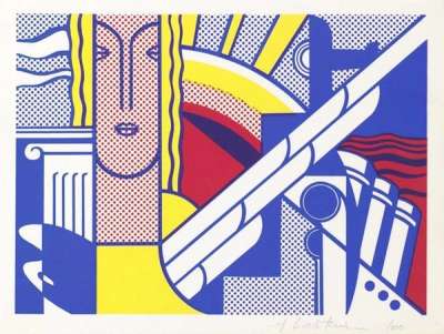 Modern Art Poster - Signed Print by Roy Lichtenstein 1967 - MyArtBroker