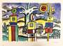 Fernand Leger: La Pompe A Essence - Signed Print