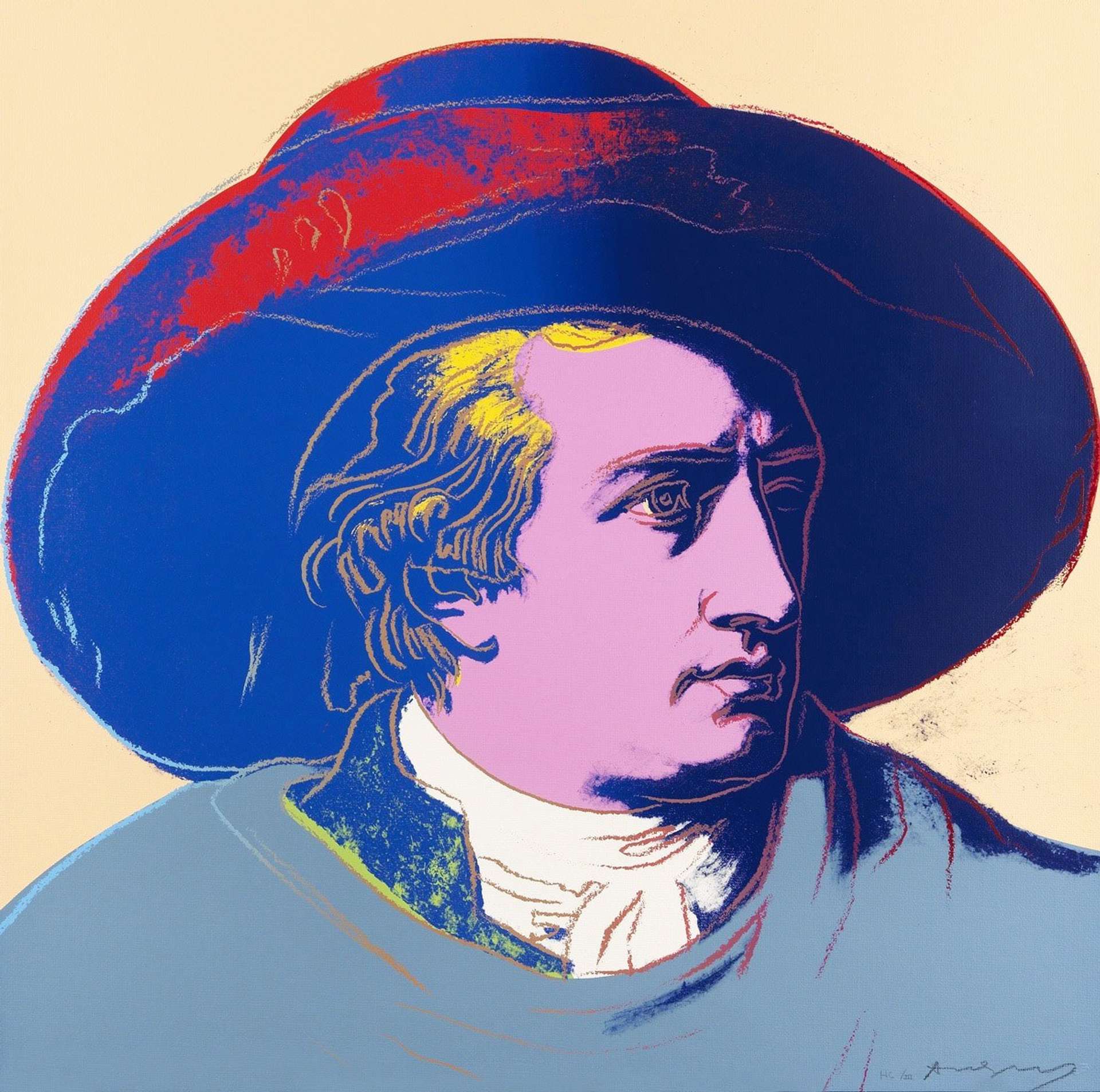 Goethe (F. & S. II.273) by Andy Warhol