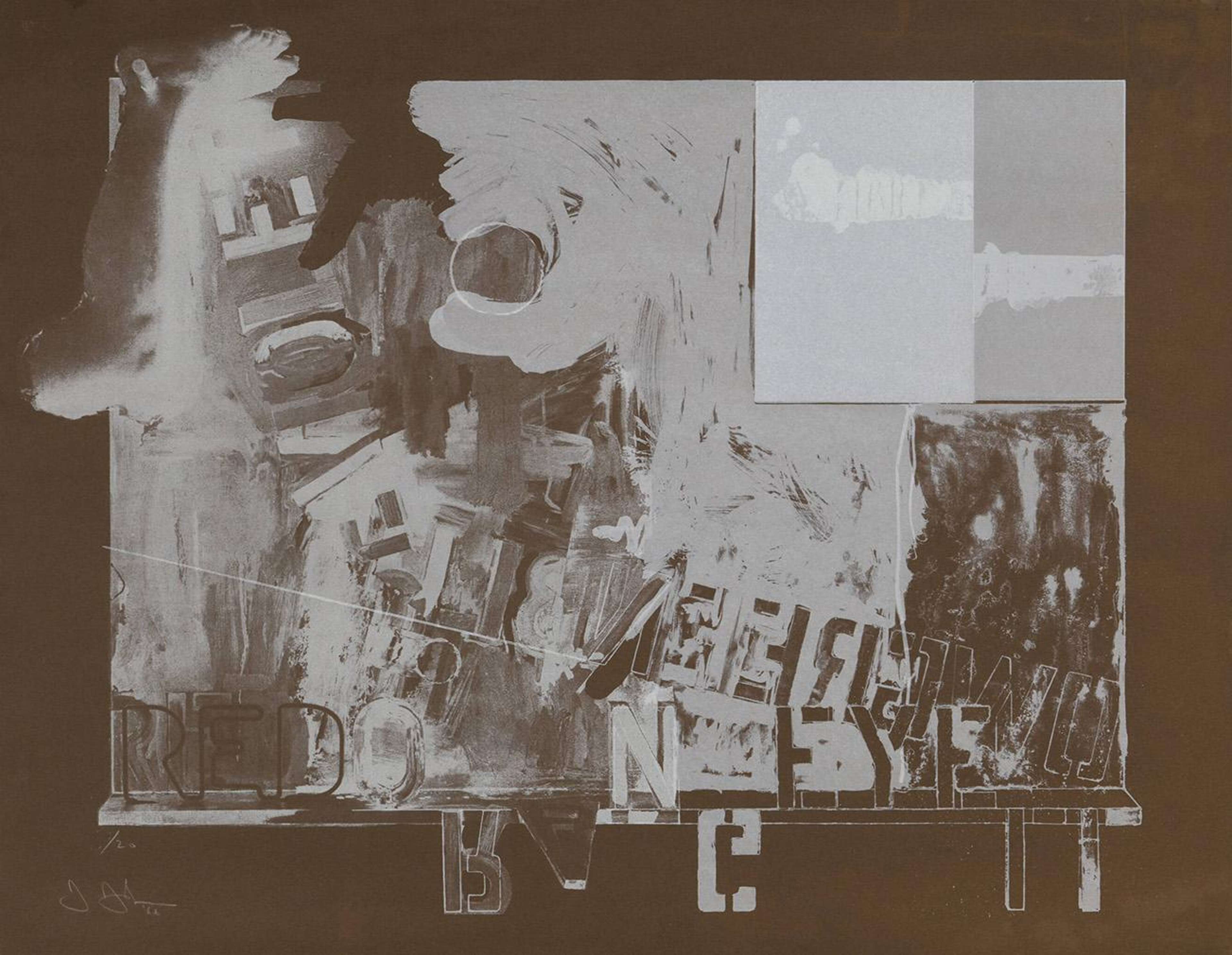 Passage II - Signed Print by Jasper Johns 1966 - MyArtBroker