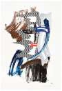 Roy Lichtenstein: Mask - Signed Mixed Media
