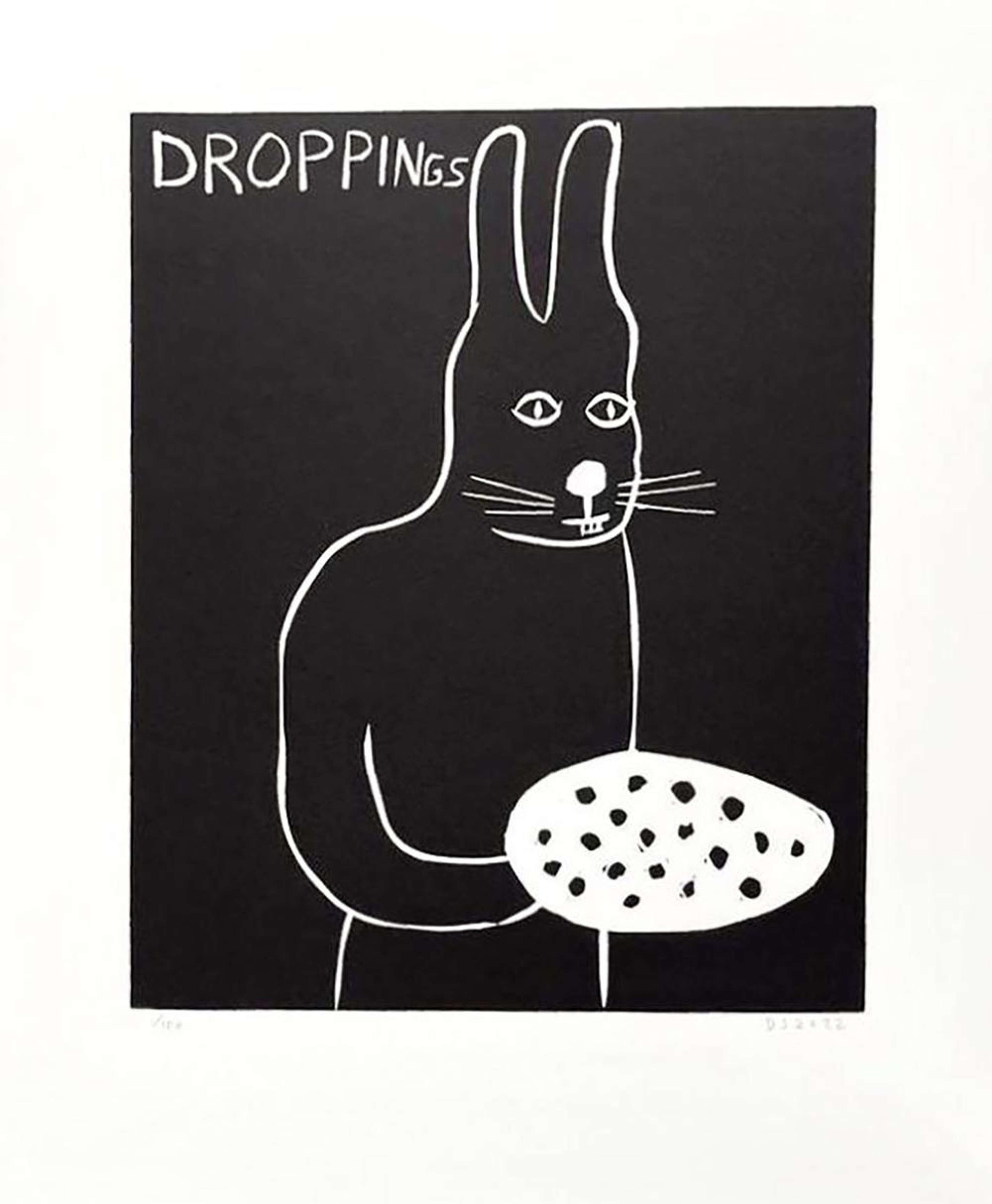 Droppings - Signed Print by David Shrigley 2022 - MyArtBroker