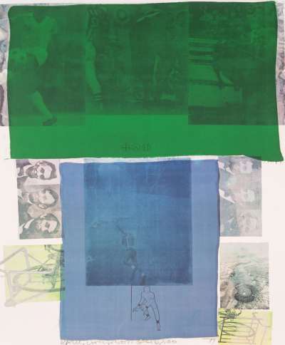 Shoot From A Main Stem - Signed Print by Robert Rauschenberg 1979 - MyArtBroker