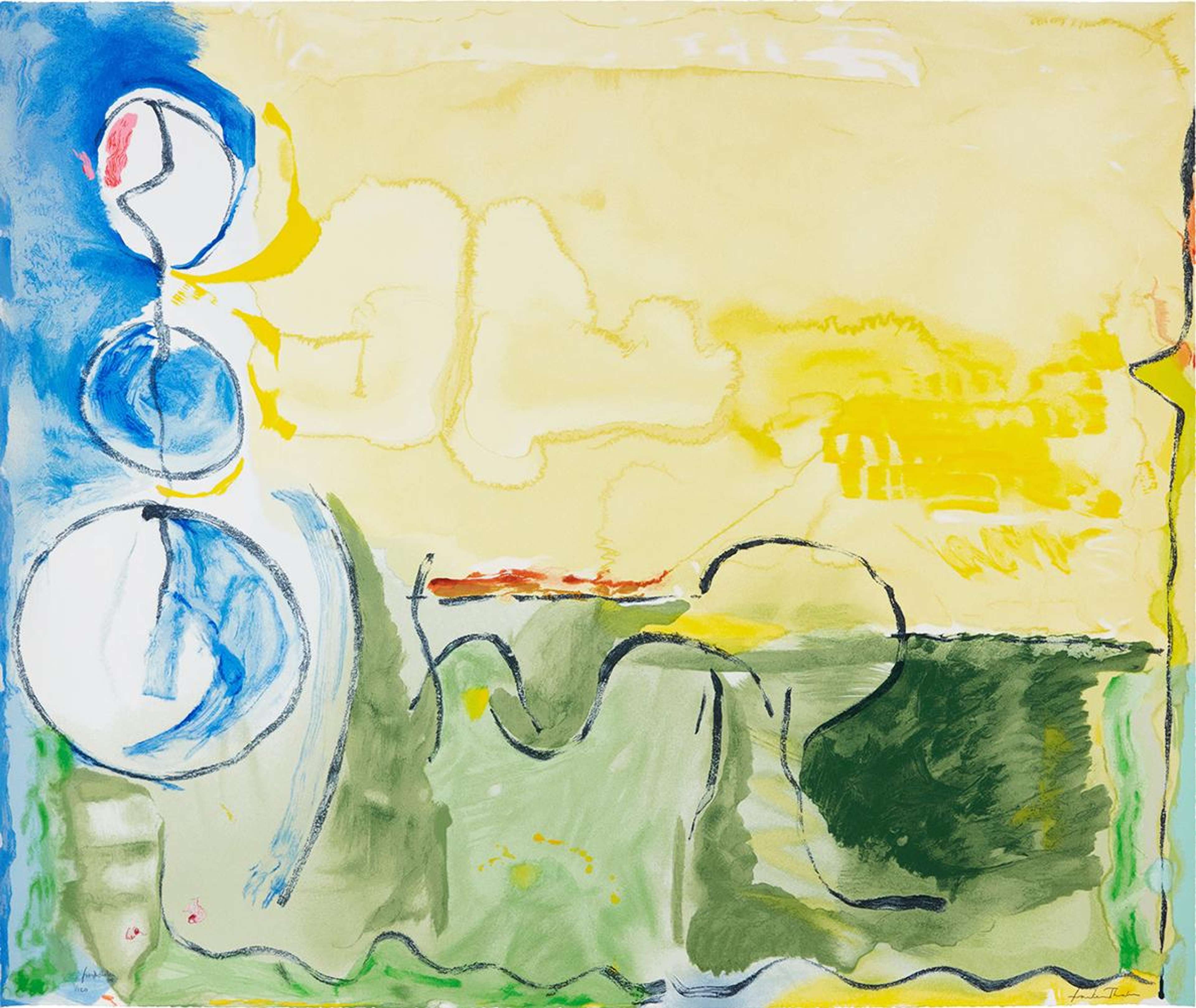 Flotilla - Signed Print by Helen Frankenthaler 2006 - MyArtBroker