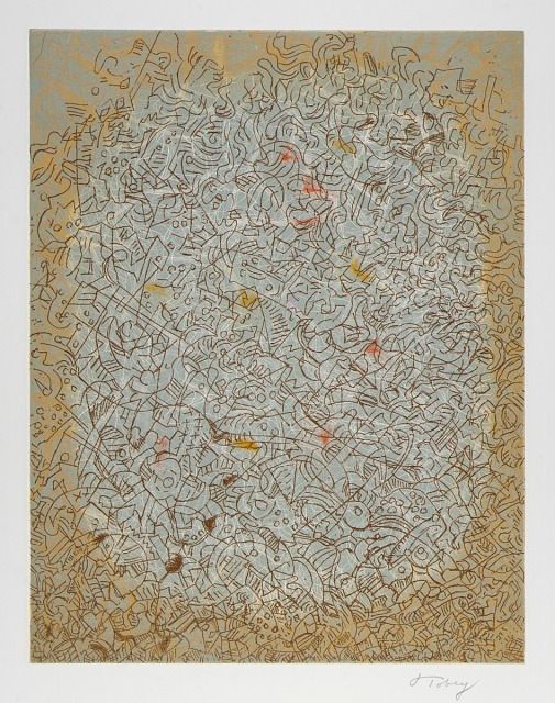 Mark Tobey、Special Writing、希少画集画、新品額装付 Mark Tobey To Life (Signed Print) 1974 | MyArtBroker