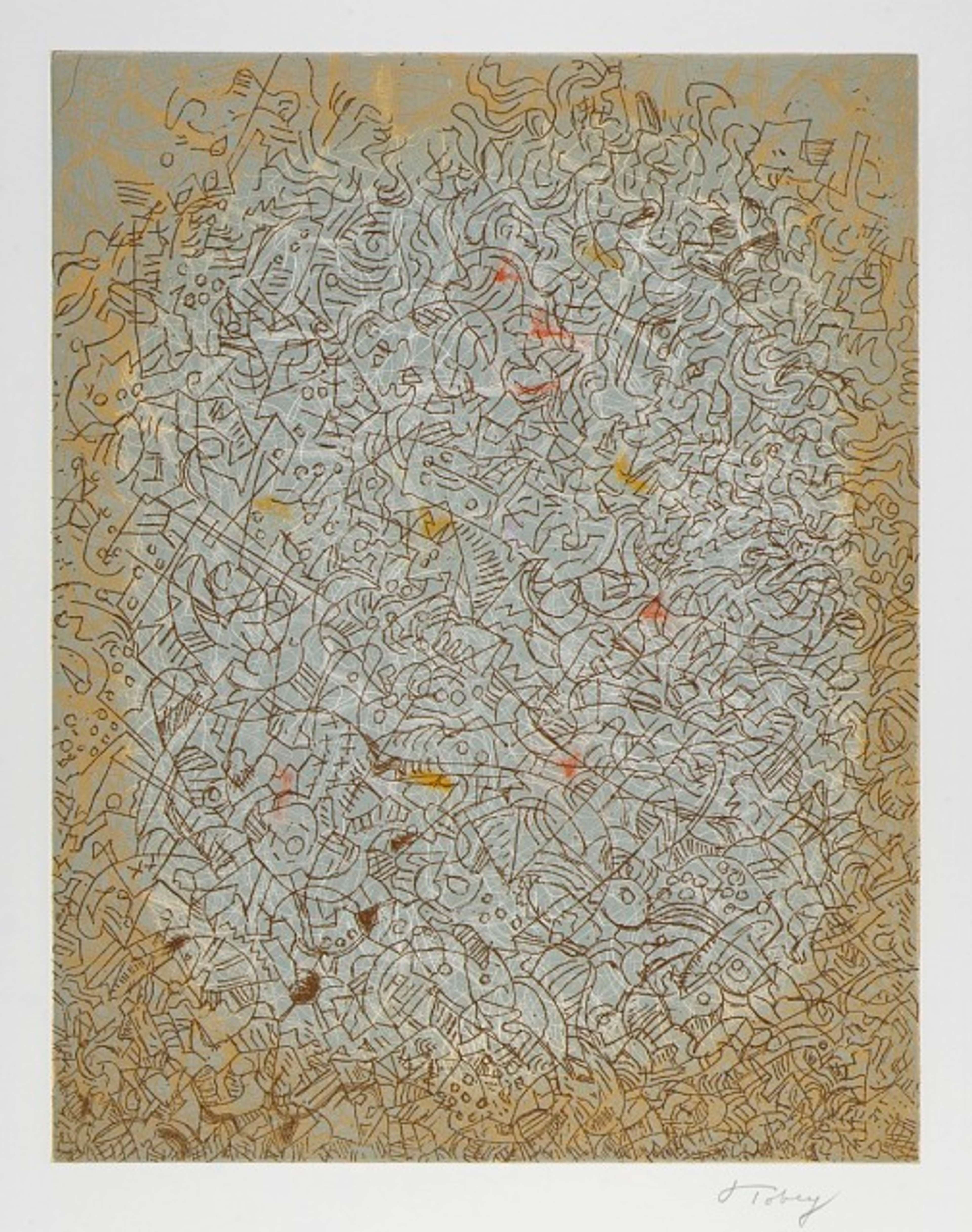 To Life - Signed Print by Mark Tobey 1974 - MyArtBroker