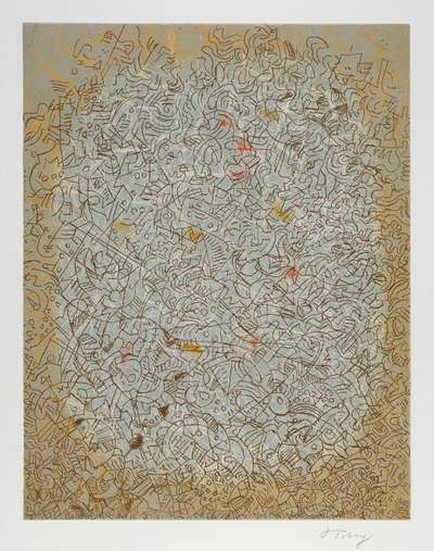 To Life - Signed Print by Mark Tobey 1974 - MyArtBroker