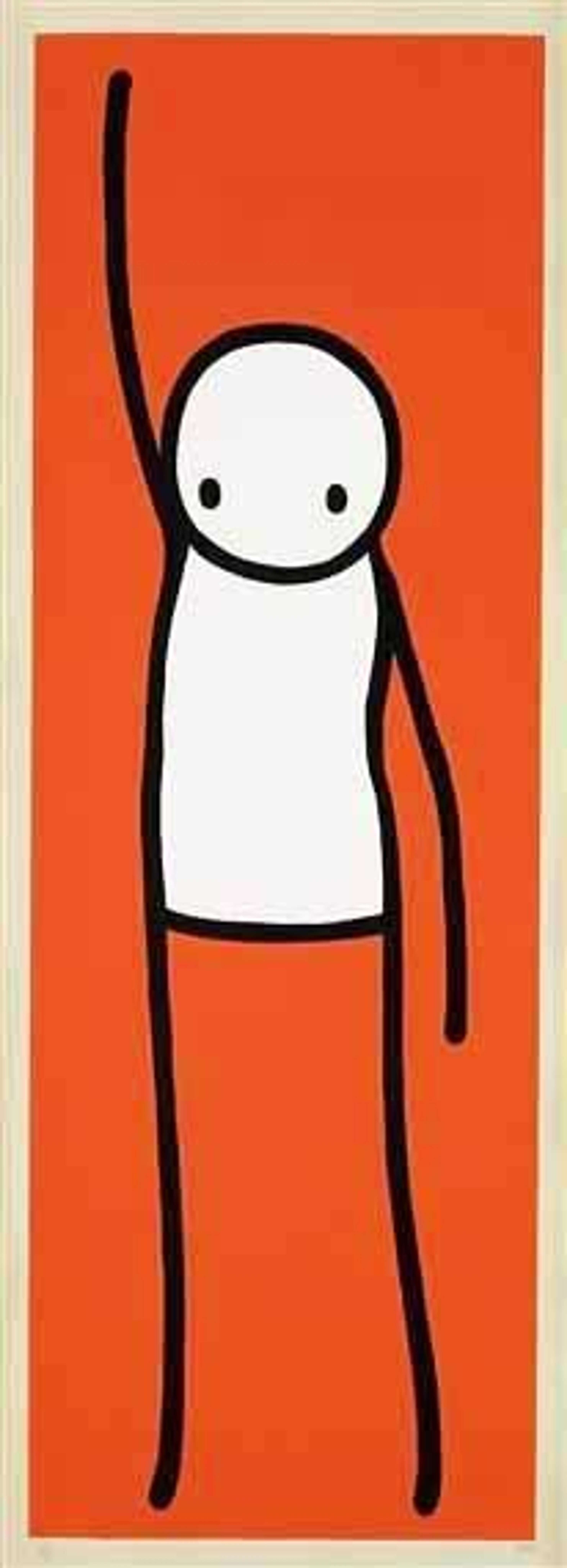 Liberty (orange) - Signed Print by Stik 2013 - MyArtBroker