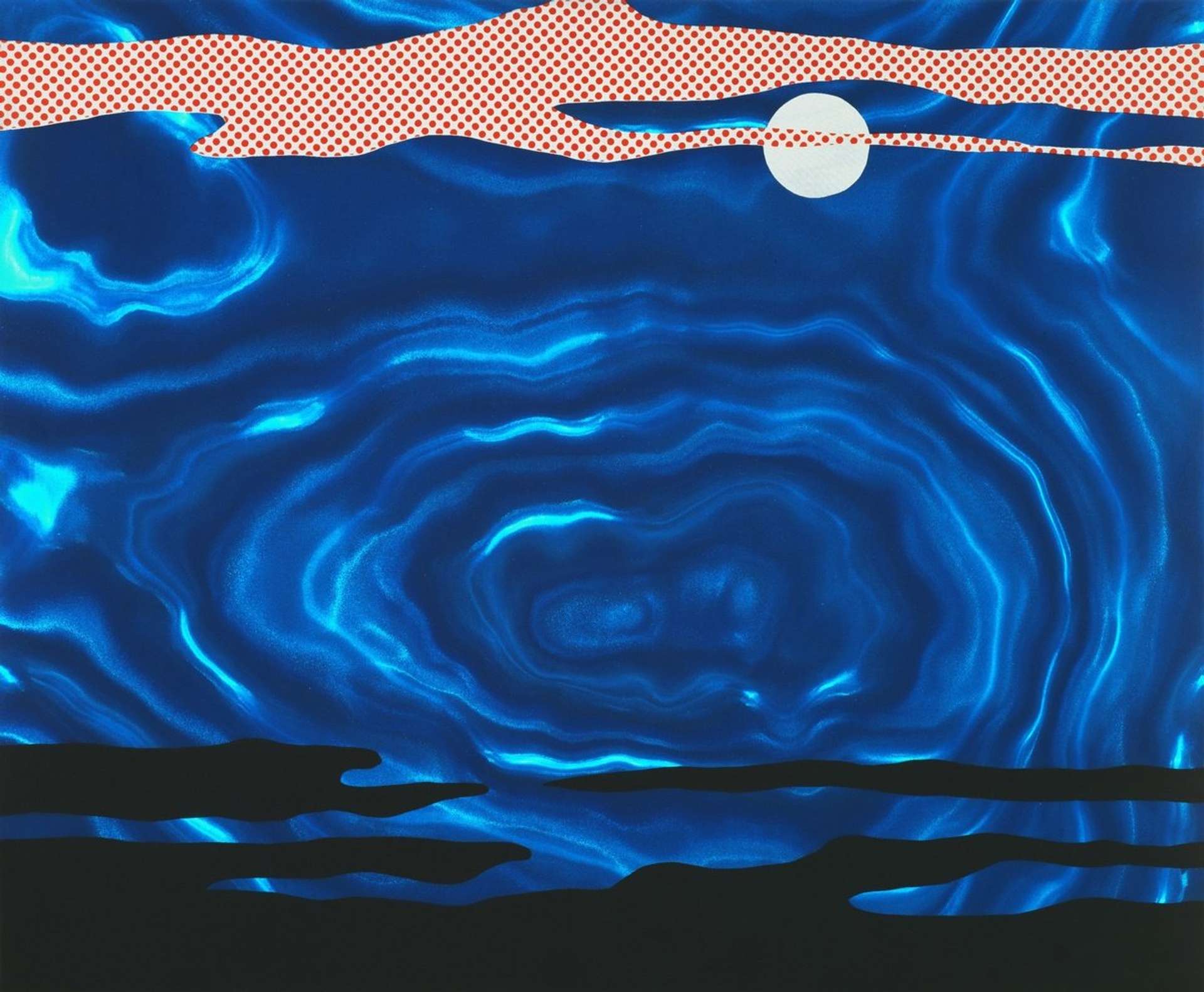 Moonscape by Roy Lichtenstein
