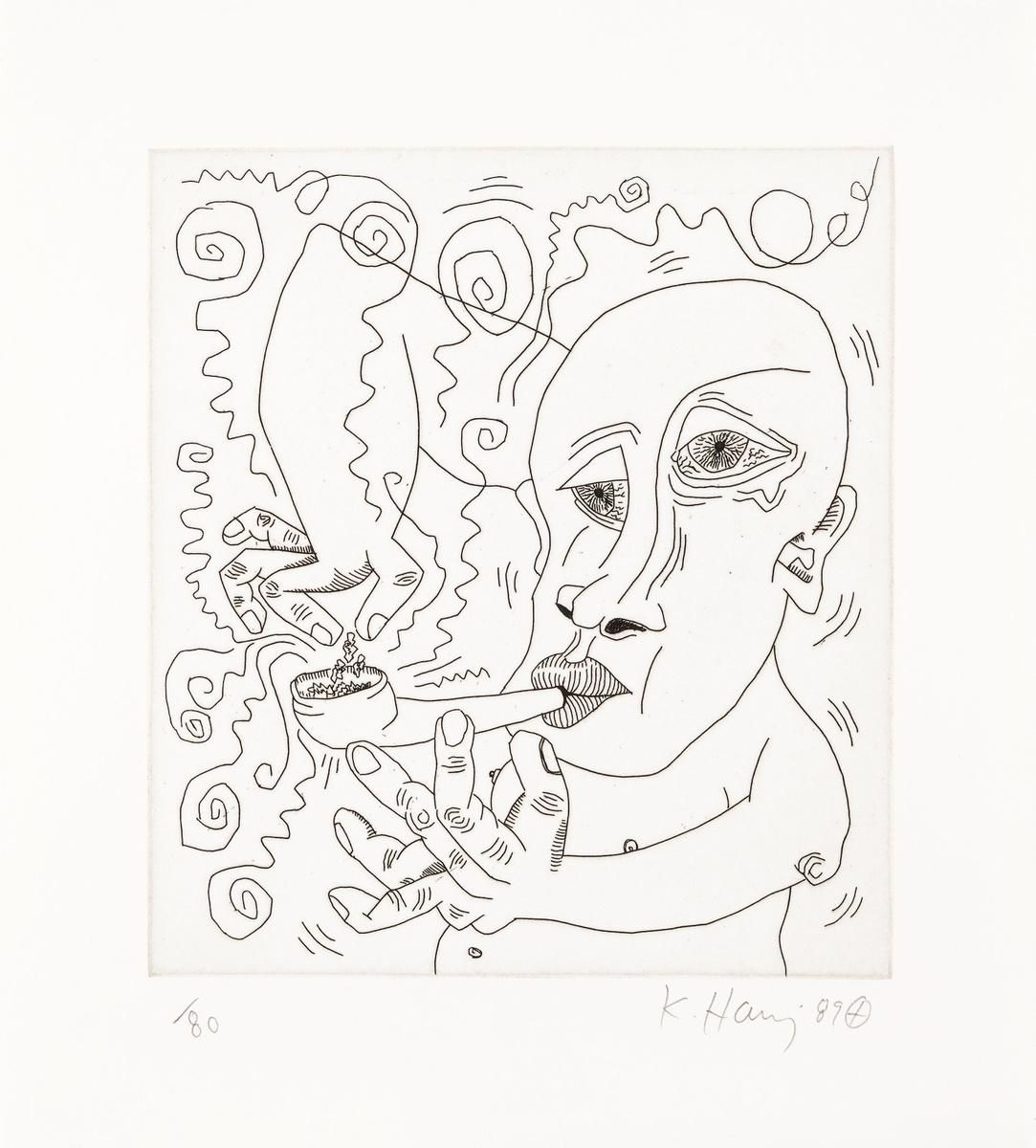 Keith Haring The Valley Page 6 (Signed Print) 1989 | MyArtBroker