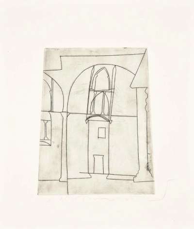 Small Silent Sienna - Signed Print by Ben Nicholson 1965 - MyArtBroker