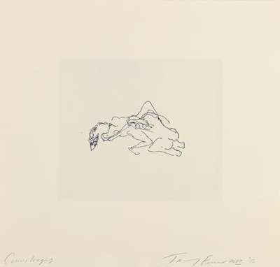 Cunnilingus - Signed Print by Tracey Emin 2013 - MyArtBroker